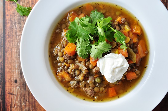 Sausage Lentil Soup